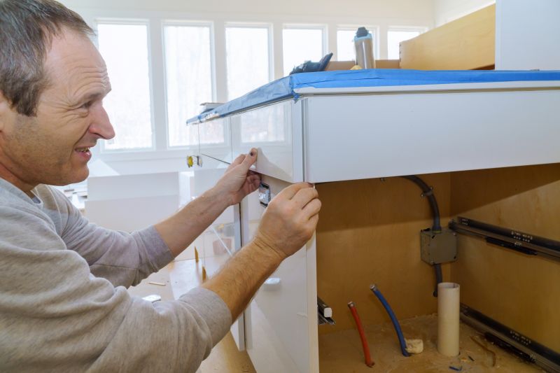 Finished Cabinet Installation